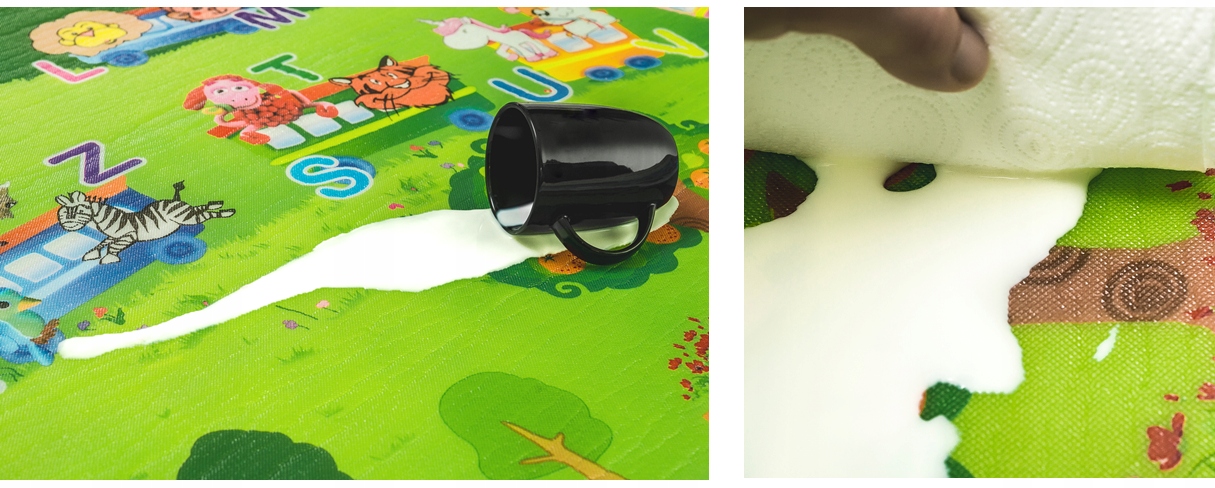 Covor XXL joaca copii, Termic si Interactiv Educational , cu 2 fete, spuma termoizolanta ce pastreaza caldura, 150×180 cm