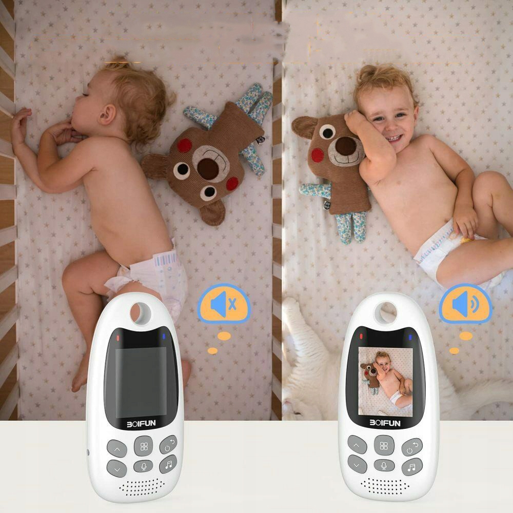 Baby Monitor si Camera Audio-Video Wireless Pentru Supraveghere Bebe, LikeSmart PROBaby, Ecran HD 2.0 Inch LCD, Mod Nocturn, BiDirectional,  Monitorizare Temperatura, Cantece de Leagan